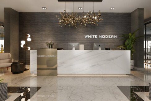 WHITE MODERN projekt