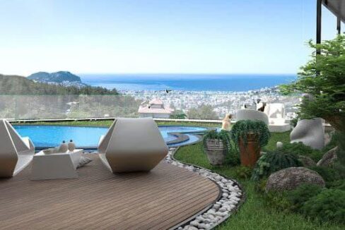 Luxury villa i Alanya