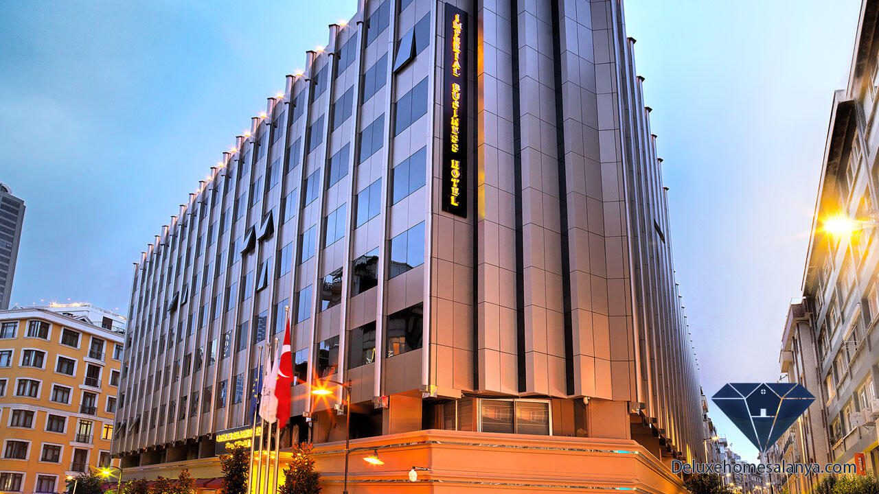 Bomonti Hotel i Sisli -distriktet i Istanbul 