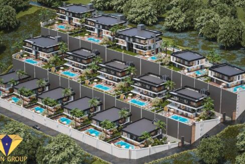 One of the Most Luxurious Villa Projects in Alanya, Turkey